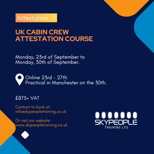 UK Cabin Crew Attestation Course