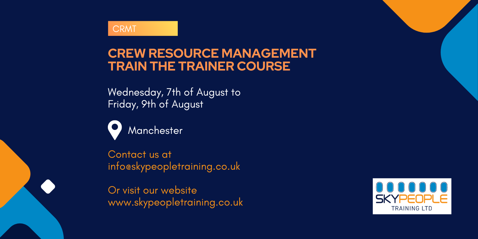 Crew Resource Management Train the Trainer Course