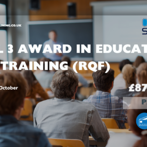 Level 3 Award in Education and Training (RQF) *Online*